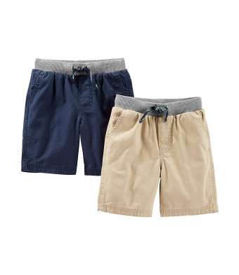 Simple Joys by Carter's Toddler Boys' 2-Pack Shorts