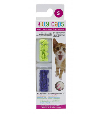 Kitty Caps Nail Caps for Cats | Safe and Stylish Alternative to Declawing | Stops Snags and Scratches