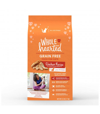 WholeHearted Grain Free Chicken Formula Dry Cat Food