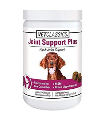 VET CLASSICS Canine Joint Support Plus Soft Chews (120 Soft Chews))