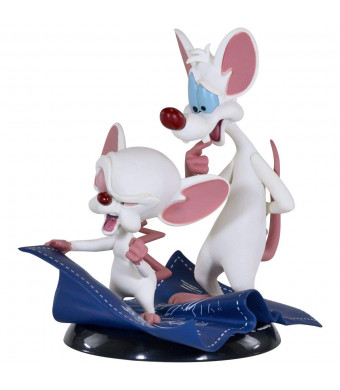 QMx Warner Brothers Animated Pinky and the Brain Q-Fig Figure,Multi-colored,5"