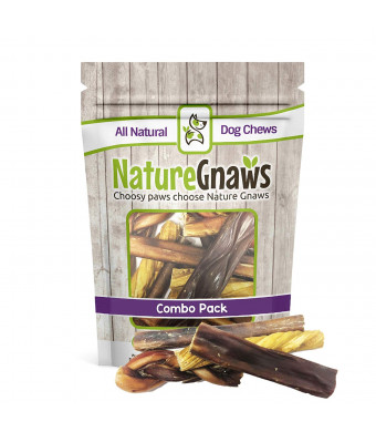 Nature Gnaws Variety Pack - 100% Natural Dog Chew Treats