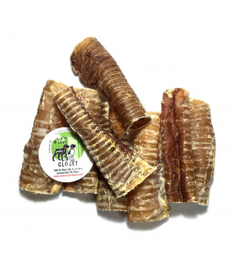 Sancho and Lola's Beef Trachea Chews for Dogs Made in USA Nutrition-Rich Loaded with Glucosamine and Chondroitin/Grain-Free