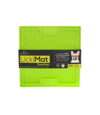 Hyper Pet Lickimat Slow Feeder Dog Mat for Food and Treats (Fun Alternative to Slow Feeder Dog Bowls) [Boredom Buster Calming Companion for Dogs]