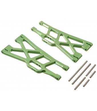 Atomik RC Alloy Front/Rear Lower Arm Green fits The Traxxas X-Maxx Replaces Traxxas Part 7730 RC Car and Truck Parts