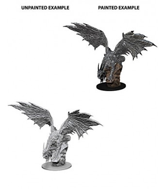 Pathfinder Roleplaying Game Unpainted Miniatures: Silver Dragon