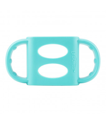 Dr. Brown's 100% Silicone Standard-Neck Baby Bottle Handles, Turquoise