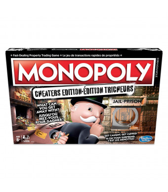 Hasbro Monopoly Cheaters Edition Board Game