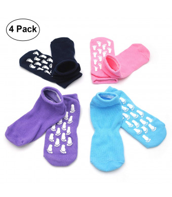 Ballet Barre Slipper Socks - ELUTONG Yoga Socks Anti Skip Pilates Socks With Grips For Women/Girls/Baby