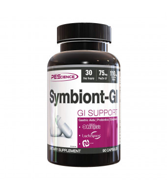 PEScience Symbiont GI, Shelf Stable All in One Probiotic and Digestive Enzyme Supplement, 30 Day Supply