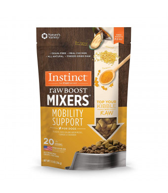Instinct Freeze Dried Raw Boost Mixers Grain Free Recipes All Natural Dog Food Toppers Made with Functional Ingredients by Nature's Variety