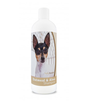 Healthy Breeds Oatmeal and Aloe Dog Shampoo - Over 200 Breeds - Mild and Gentle for Sensitive Skin - Hypoallergenic and pH Balanced - 16 oz