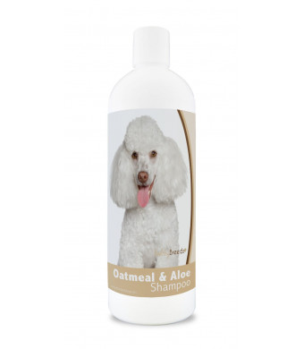 Healthy Breeds Oatmeal and Aloe Dog Shampoo - Over 200 Breeds - Mild and Gentle for Sensitive Skin - Hypoallergenic and pH Balanced - 16 oz