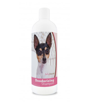 Healthy Breeds Dog Deodorizing Shampoo - Sweet Pea and Vanilla Scent - Hypoallergenic and pH Balanced Formula - 16 oz