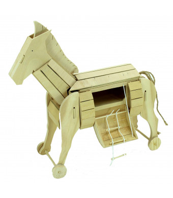 Pathfinders Premium Trojan Horse Wooden STEM Kit