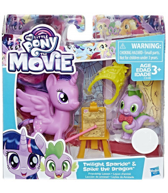 My Little Pony The Movie Twilight Sparkle With Spike the Dragon Exclusive