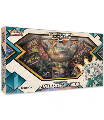 Pokemon TCG: Shiny Zygarde-GX Premium GX Box Featuring an Oversize Shiny Zygarde-GX Card