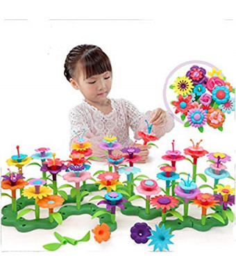 Build-a-Bouquet Floral Arrangement Playset - BPA Free, Phthalates Free, Creative Play Toys for Gross Motors, Fine Motor Skill Development. Toys and Games