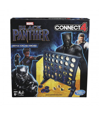 Connect 4 Game: Black Panther Edition