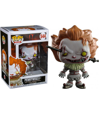Funko Pop Movies: Pennywise with Wrought Iron Collectible Figure, Multicolor