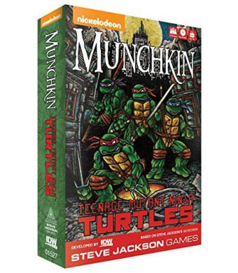 IDW Games Teenage Mutant Ninja Turtles Munchkin Card Game