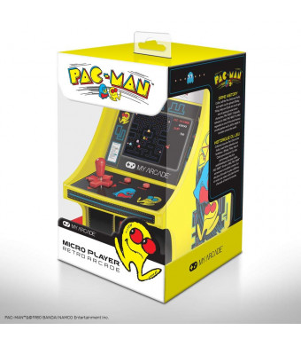 Bionik DRMDGUNL3220 Pac-Man Micro Player, Black, One Size