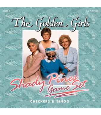 USAopoly Golden Girls Checkers and Bingo Set