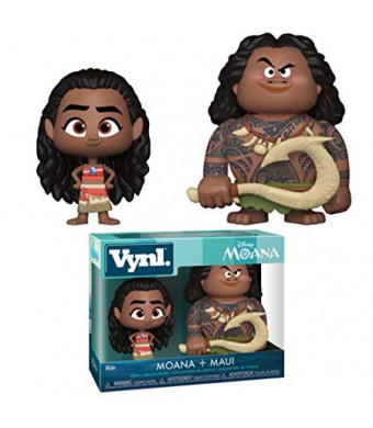 Funko Vynl: Moana - Maui and Moana 2Pack Collectible Figure, Multicolor