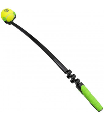 Franklin Pet Supply Dog Fetch Toy  Tennis Ball Launcher  Play Fetch with Your Dog  Dog Ball Launcher