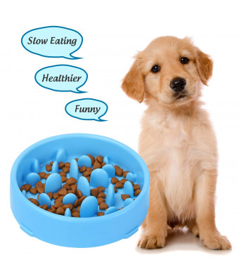 XZQTIVE Slow Feeder Bowl for Dog, Interactive Bloat Stop Dog Bowl Fun Feeder Non-Slip