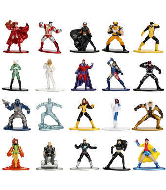 Marvel X-Men 20 Pack Die-Cast Figures, 1.65" Scale Collectable Figurine 100% Metal