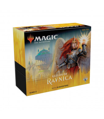 Magic: The Gathering Guilds of Ravnica Bundle | 10 Booster Pack + Land Cards (230 Cards) | Accessories | New Set