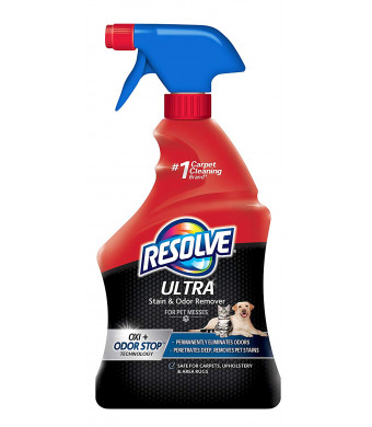Resolve Ultra Stain and Odor Remover for Pet Messes, 32oz