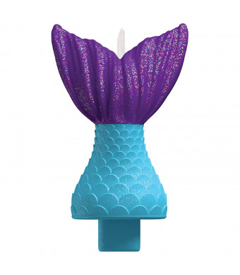 Amscan Mermaid Wishes Molded Candle