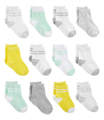 Simple Joys by Carter's Baby 12-Pack Socks