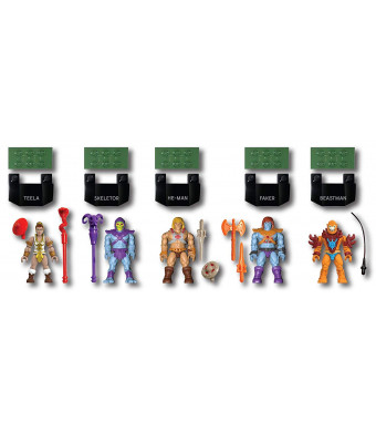 Mega Construx GDV86 Heroes Masters of The Universe Figure Pack, Multicolor