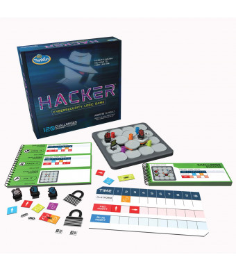 ThinkFun Hacker Cybersecurity Coding Game and STEM Toy for Boys and Girls Age 10 and Up