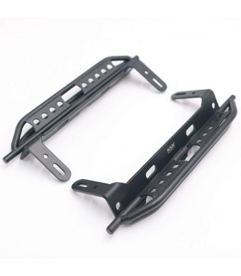 KYX Racing Metal Side Step Running Boards Foot-Plate for 1/10 RC Crawler TRX-4