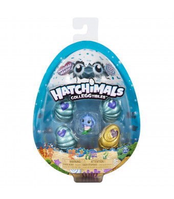 Hatchimals CollEGGtibles, Mermal Magic 4 Pack + Bonus with Season 5, for Kids Aged 5 and Up (Styles May Vary)
