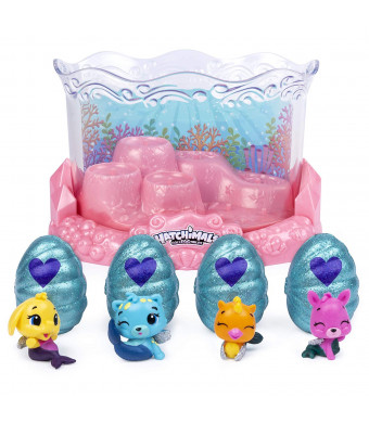 Hatchimals CollEGGtibles, Mermal Magic Underwater Aquarium with 8 Exclusive, for Kids Aged 5 and Up, Only at Amazon