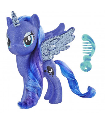 My Little Pony Toy Princess Luna  Sparkling 6" Figure for Kids Ages 3 Years Old and Up
