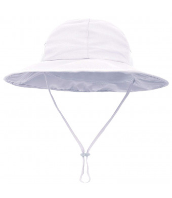 SimpliKids Sun Hat Baby Toddler Kids UPF 50+ Sun Protection Wide Brim Bucket Hat