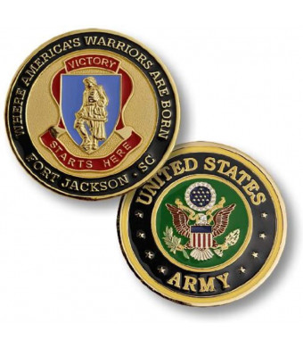 U.S. Army Fort Jackson, SC Challenge Coin