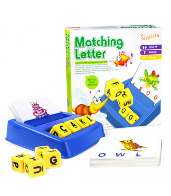 Matching Letter GameLetter Spelling - Reading Game for Preschool and Kindergarten Three and Four Letter Picture Word Matching Game for Word Recognition - Spelling, Educational Learning Games for Kids
