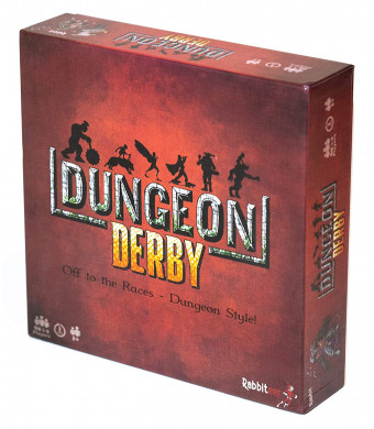 Dungeon Derby Board Game - A Push Your Luck Strategy Game - Standard Edition