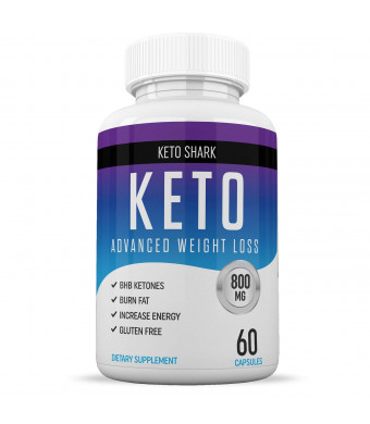 Reliable Warehouse Keto Pills from Shark Tank - Diet Supplements That Work - for Women and Men - Induce Ketosis Quicker - Burn Fat Fast - Ketogenic Carb Blocker - Keto Shark - 60 Capsules