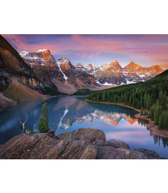 Buffalo Games - Photography - Mountains on Fire - 1000 Piece Jigsaw Puzzle
