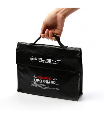 iFlight Lipo Battery Bag Fireproof Explosionproof Lipo Guard Bag Pouch Sack for Safe Charge and Storage 240x190x60mm Size