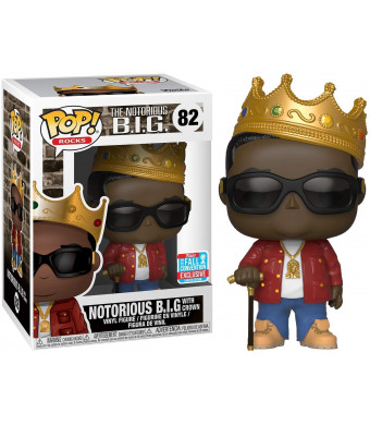 Funko Pop! Rocks Notorious B.I.G 2018 NYCC Shared Exclusive