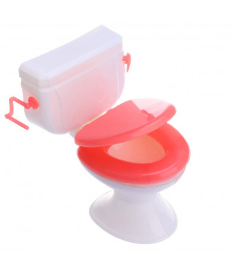 GREATLOVE Mini Toilet Toys | Toilet Gift Cake Decor, Doll Accessories for Girl Party Favours